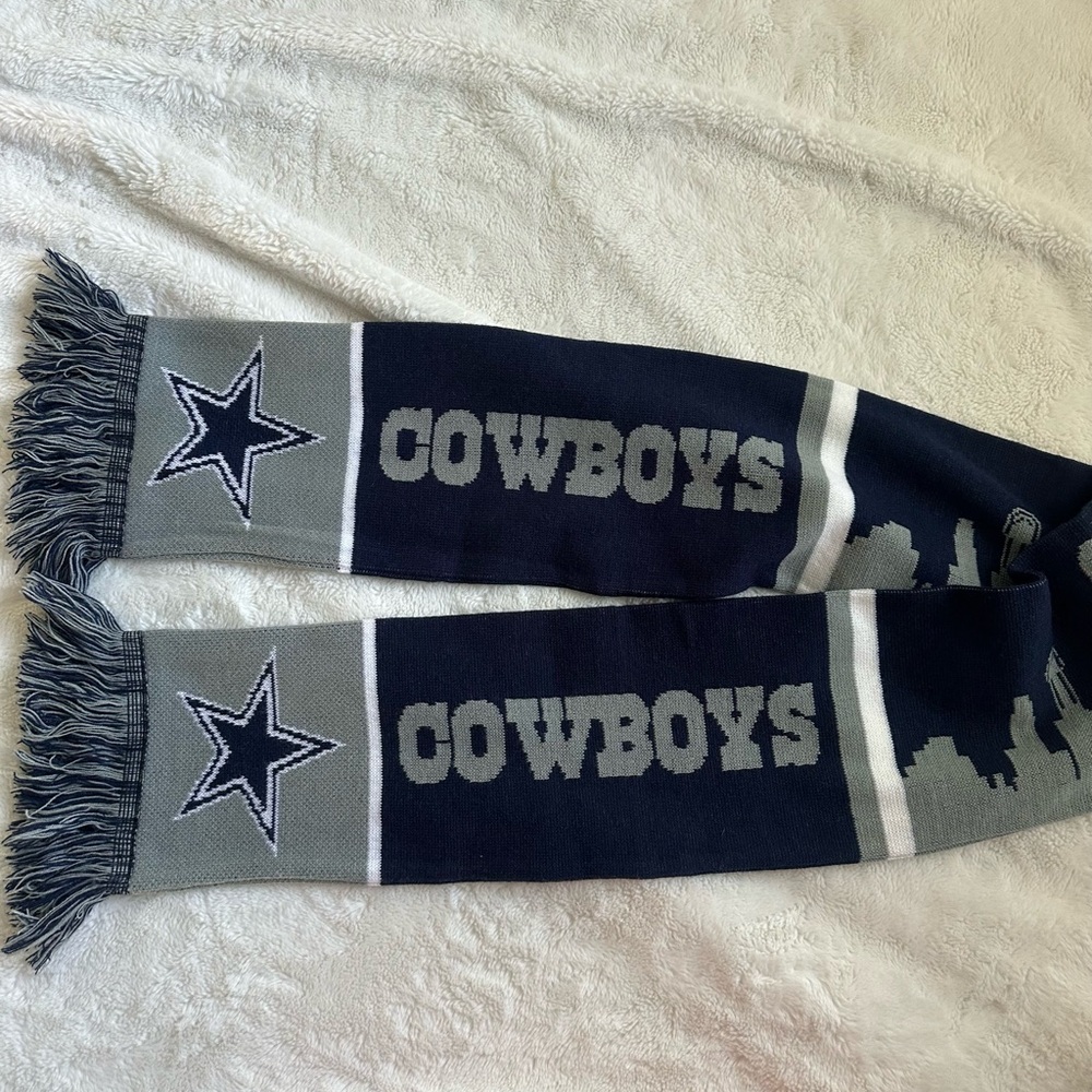 Dallas Cowboys Scarf with Fringe